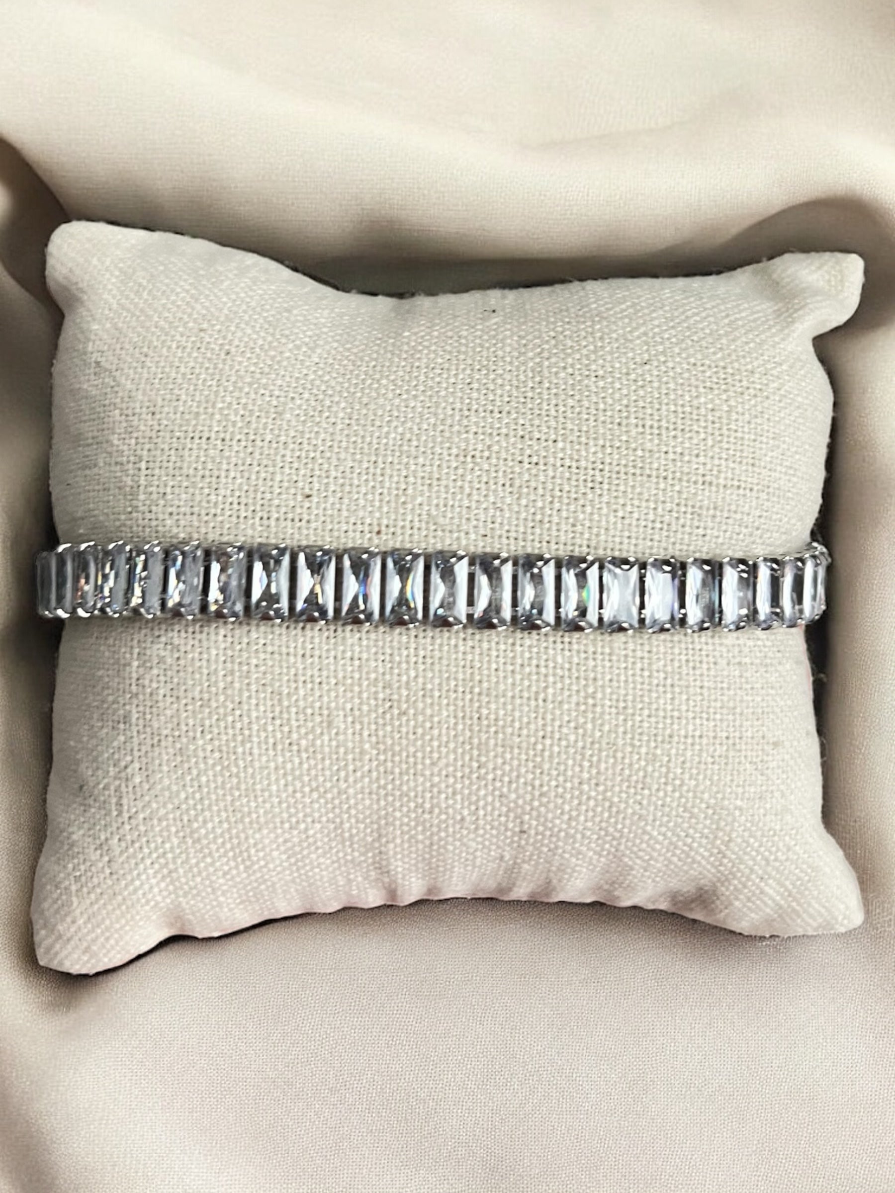 Bracelet - Tennis Silver