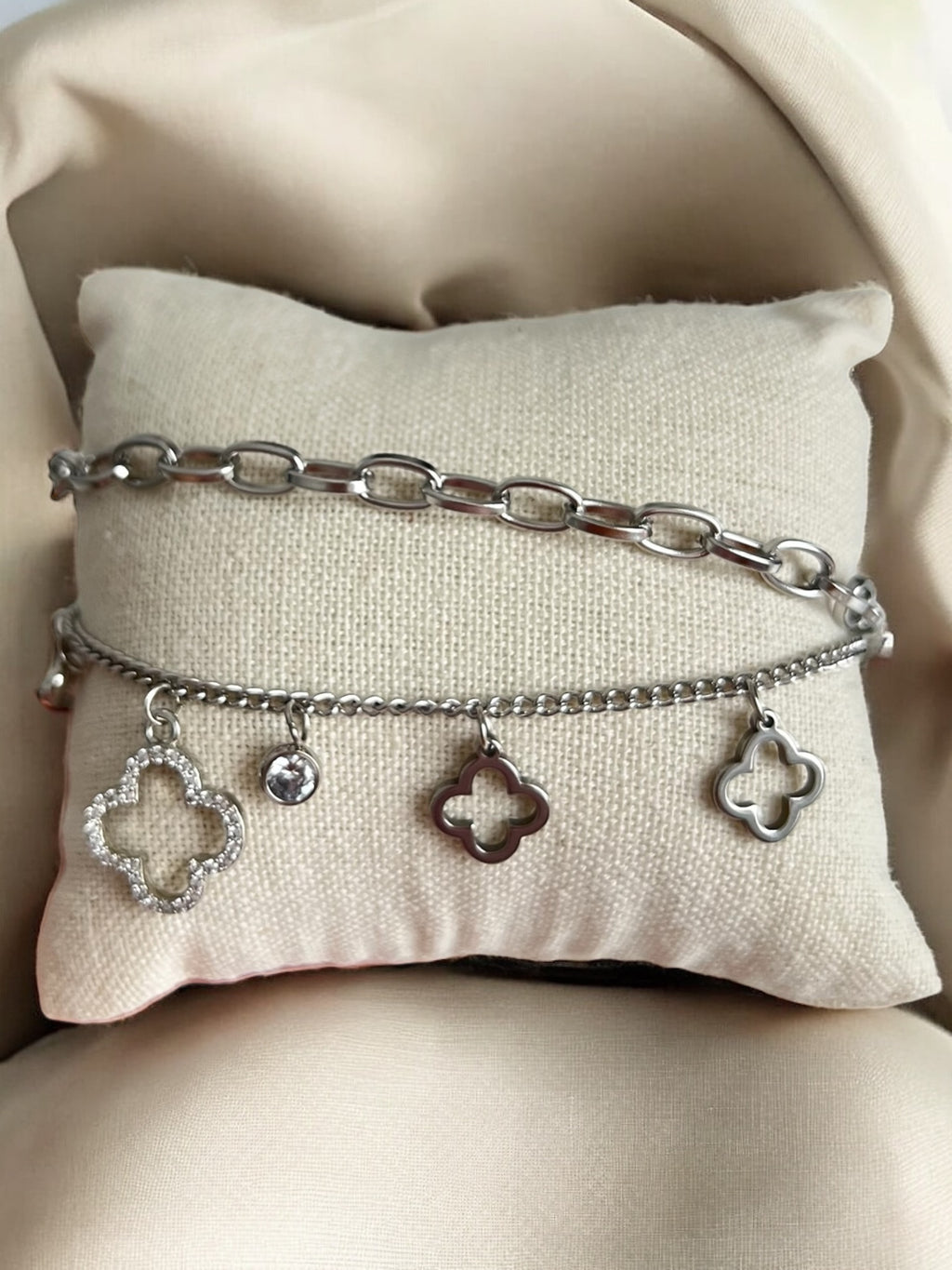 Bracelet - Clovers Drops