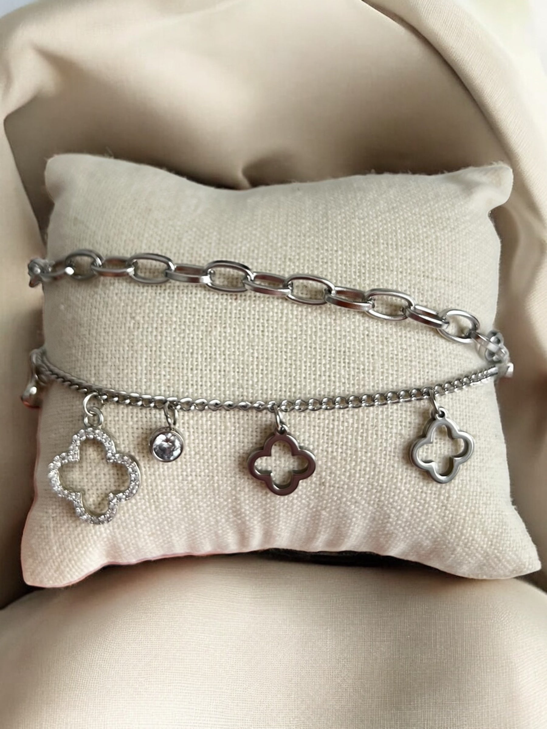Bracelet - Clovers Drops