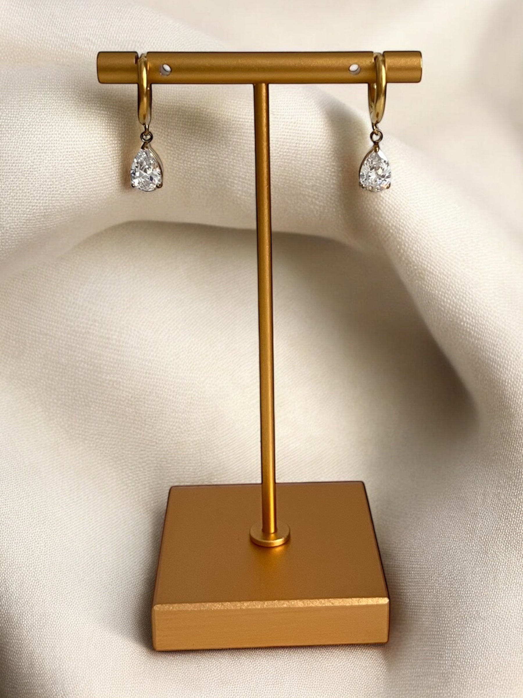 Earrings - Diamond Drop
