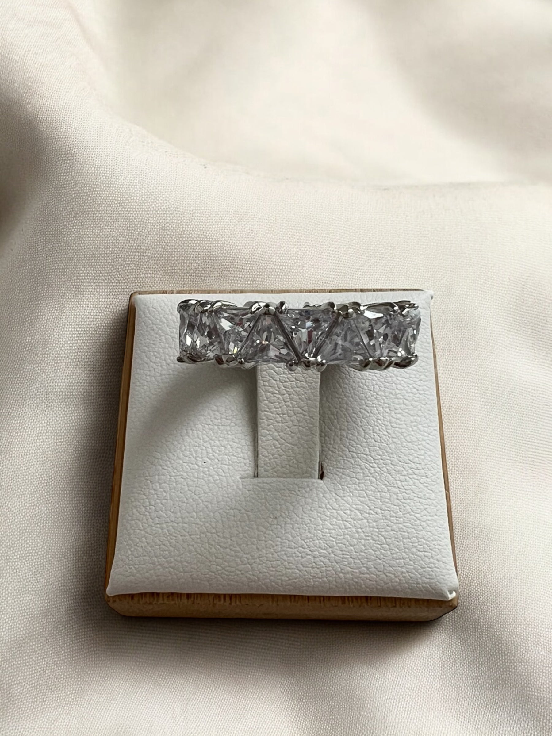 Ring - Aurora Band - Silver Plated