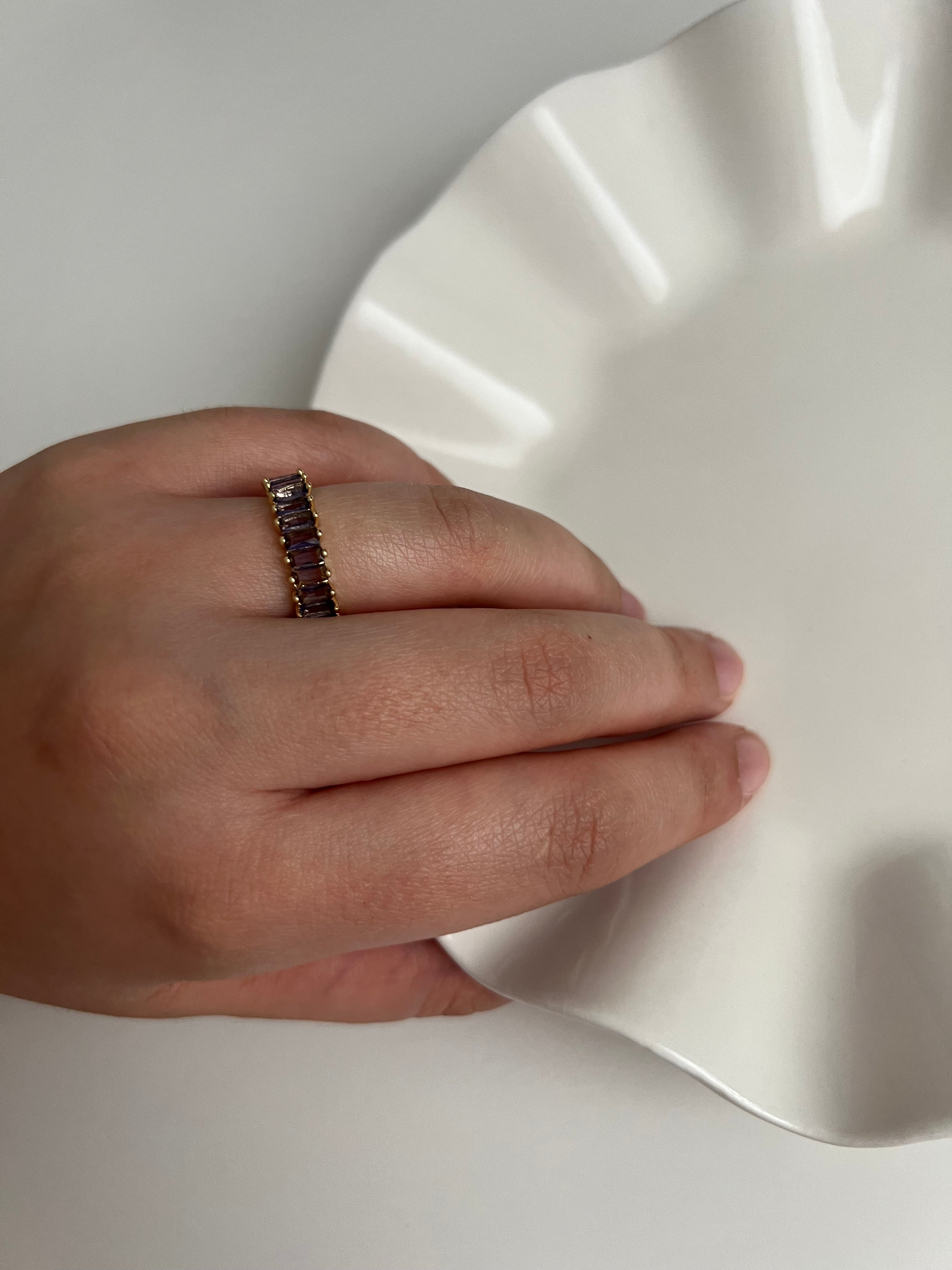 Ring - Purple Band
