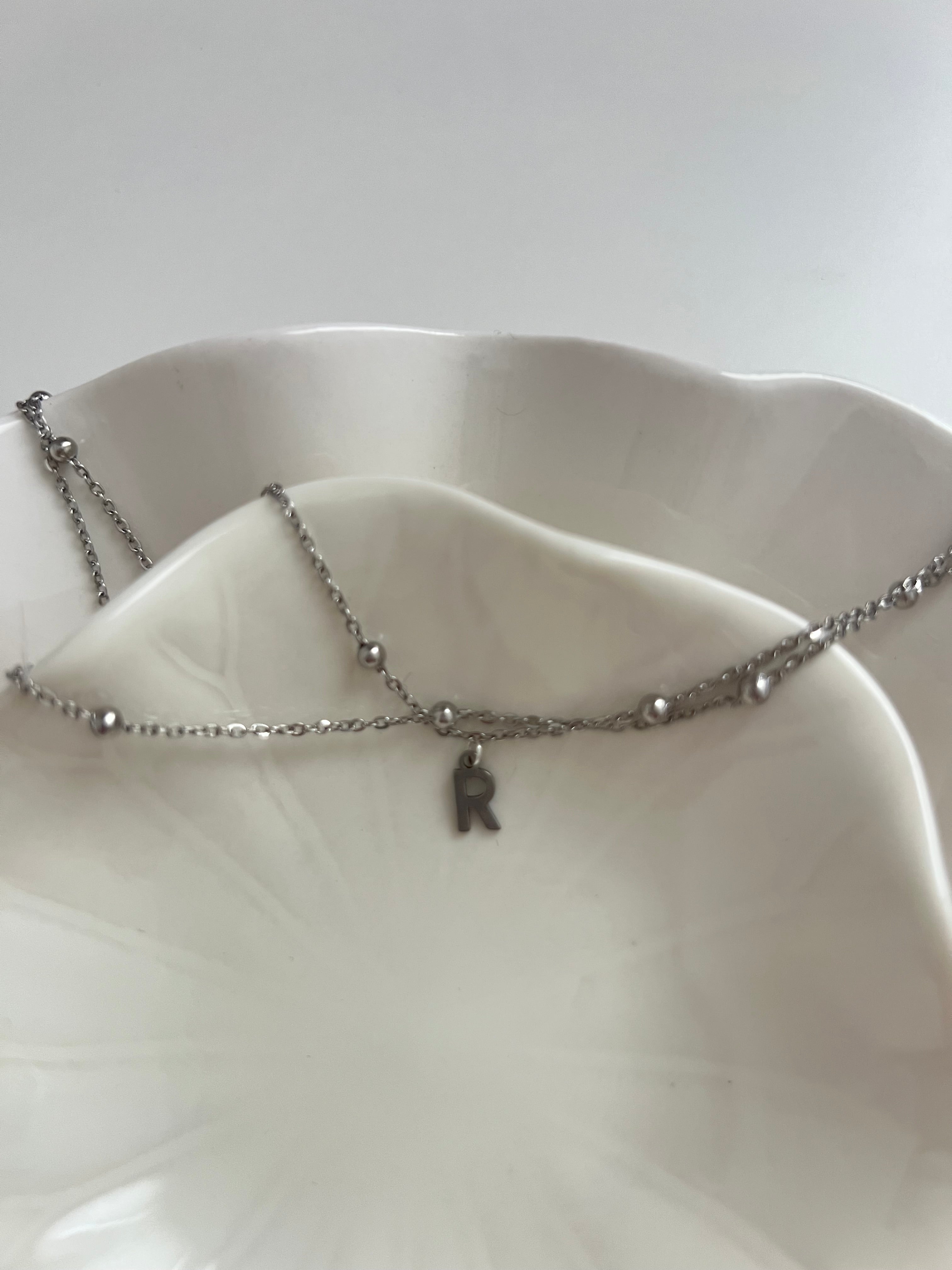 Anklet - Emma with Initial