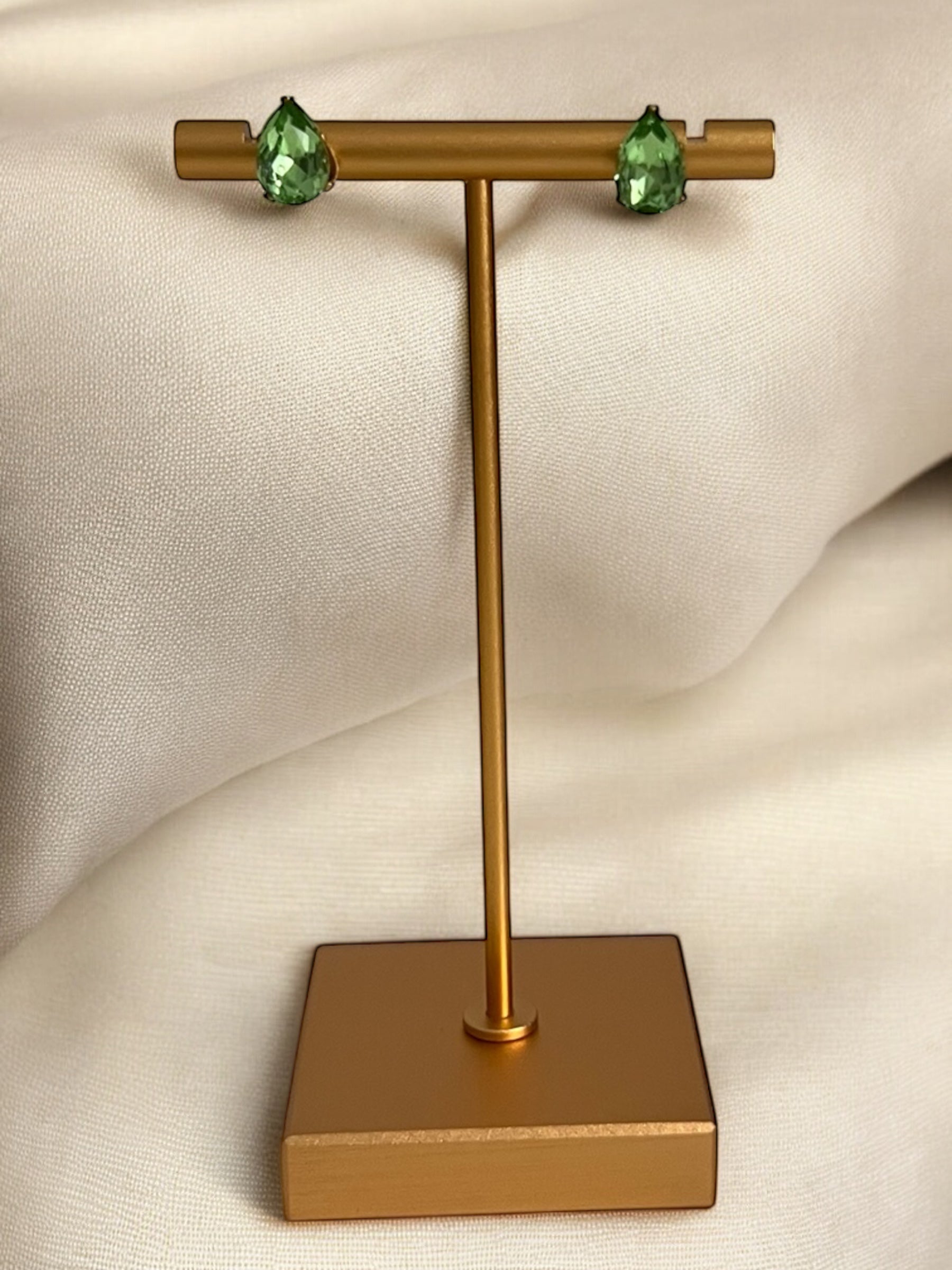 Earrings - Passion Drop Light Green