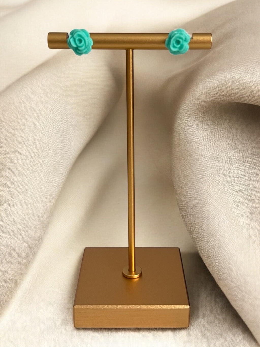 CC-earrings Roses Stud