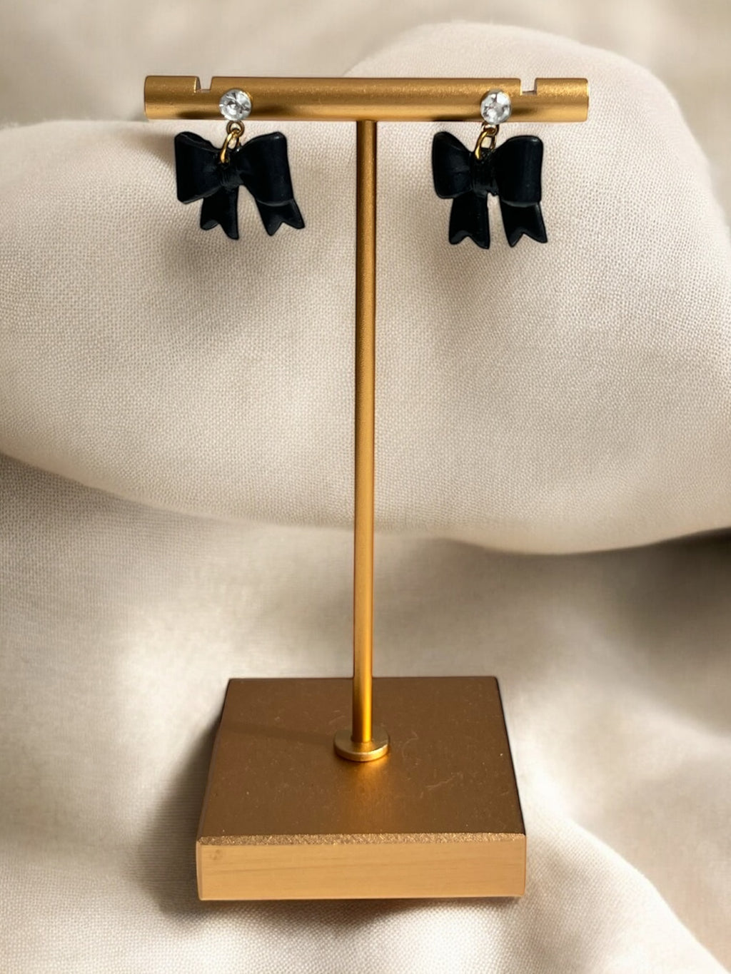 CC-Earrings - Bow Sparkle