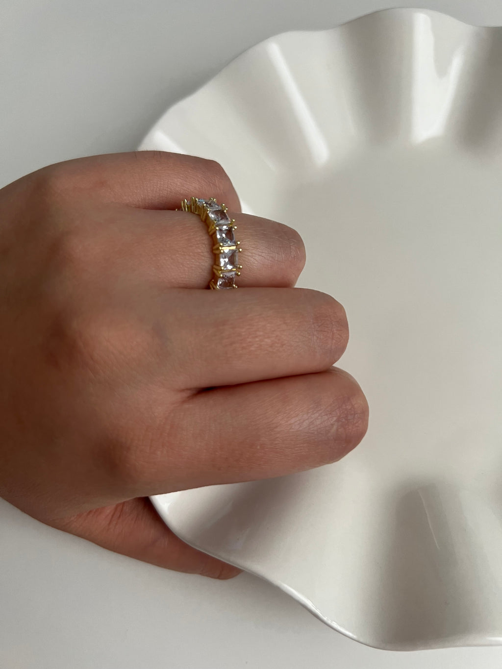 Ring - Velvet Band Gold