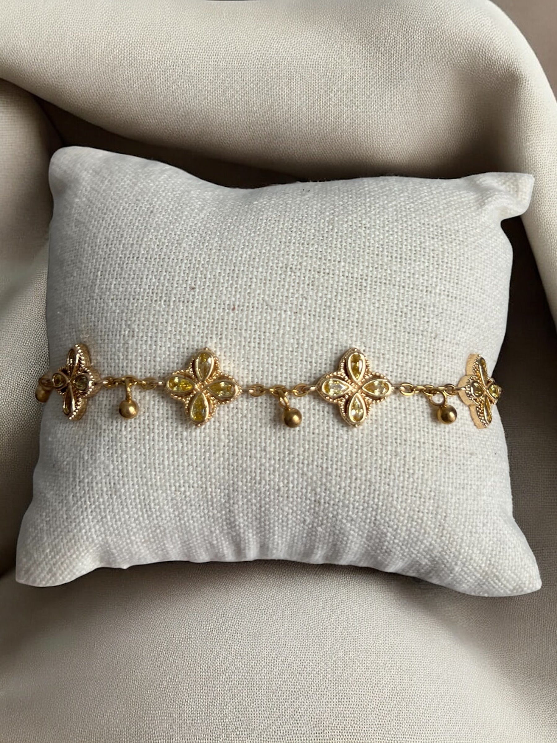 Bracelet - Allia Yellow