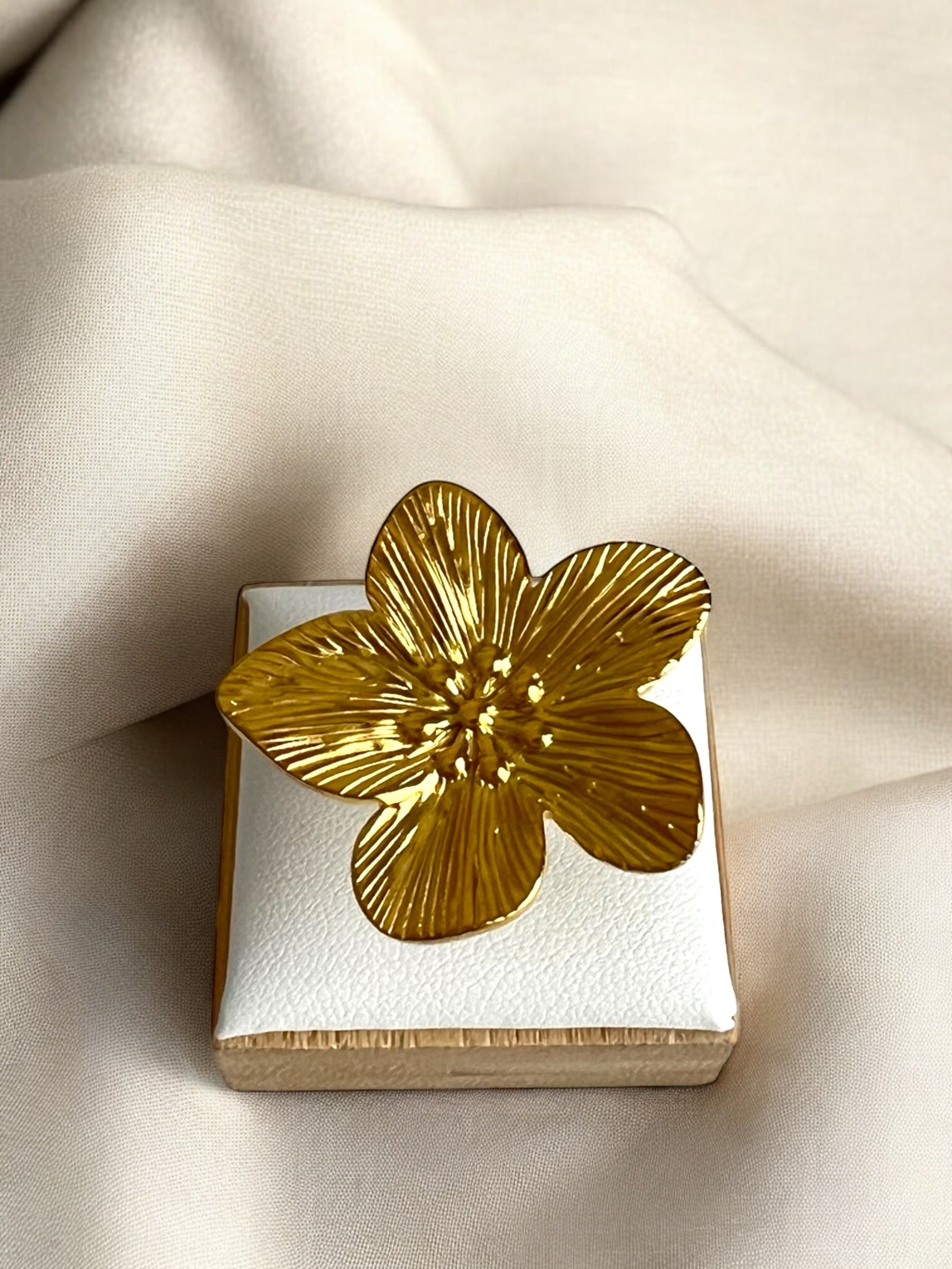 Ring - Flower Gold
