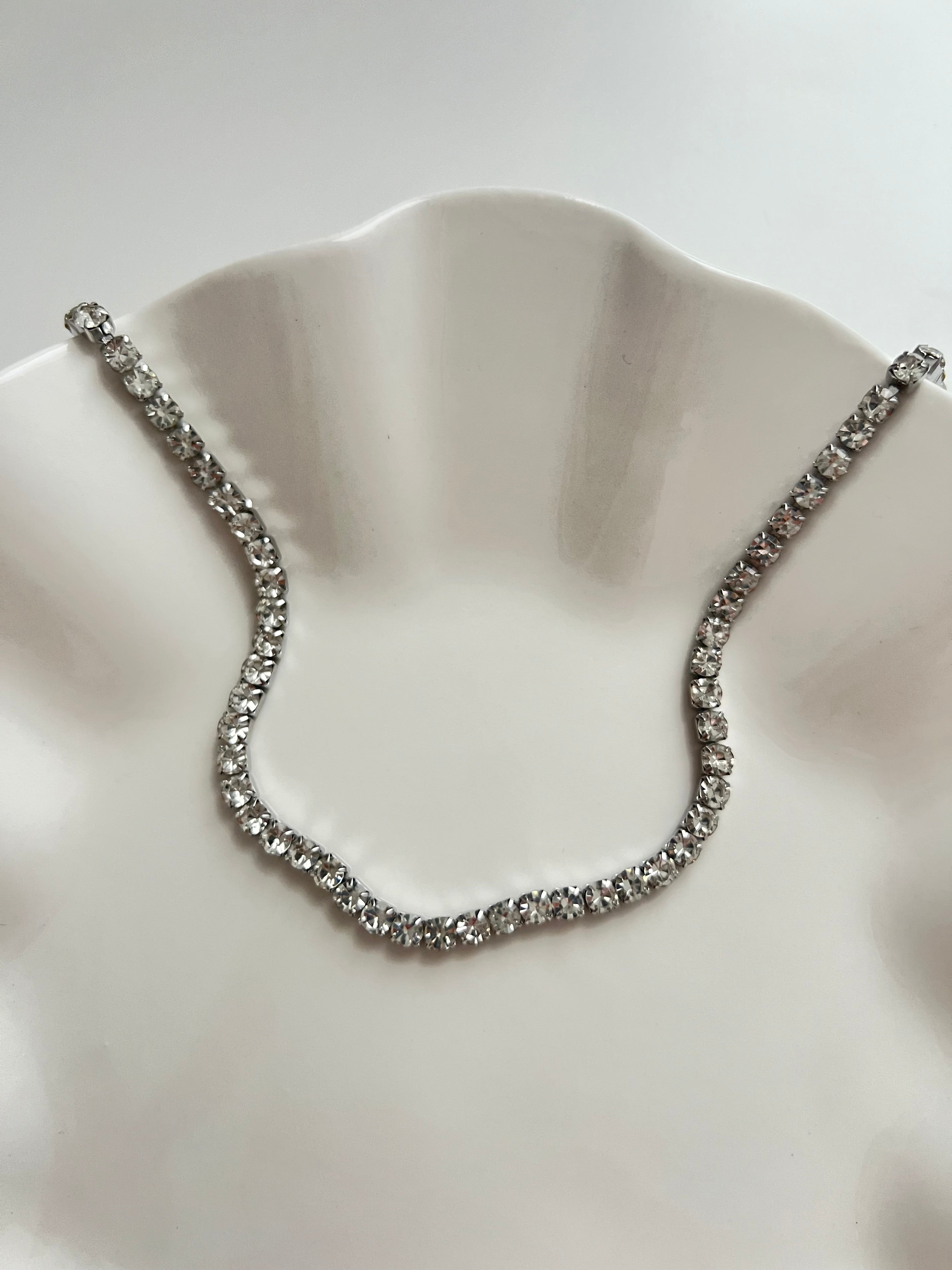 Necklace - Tennis Chain Silver