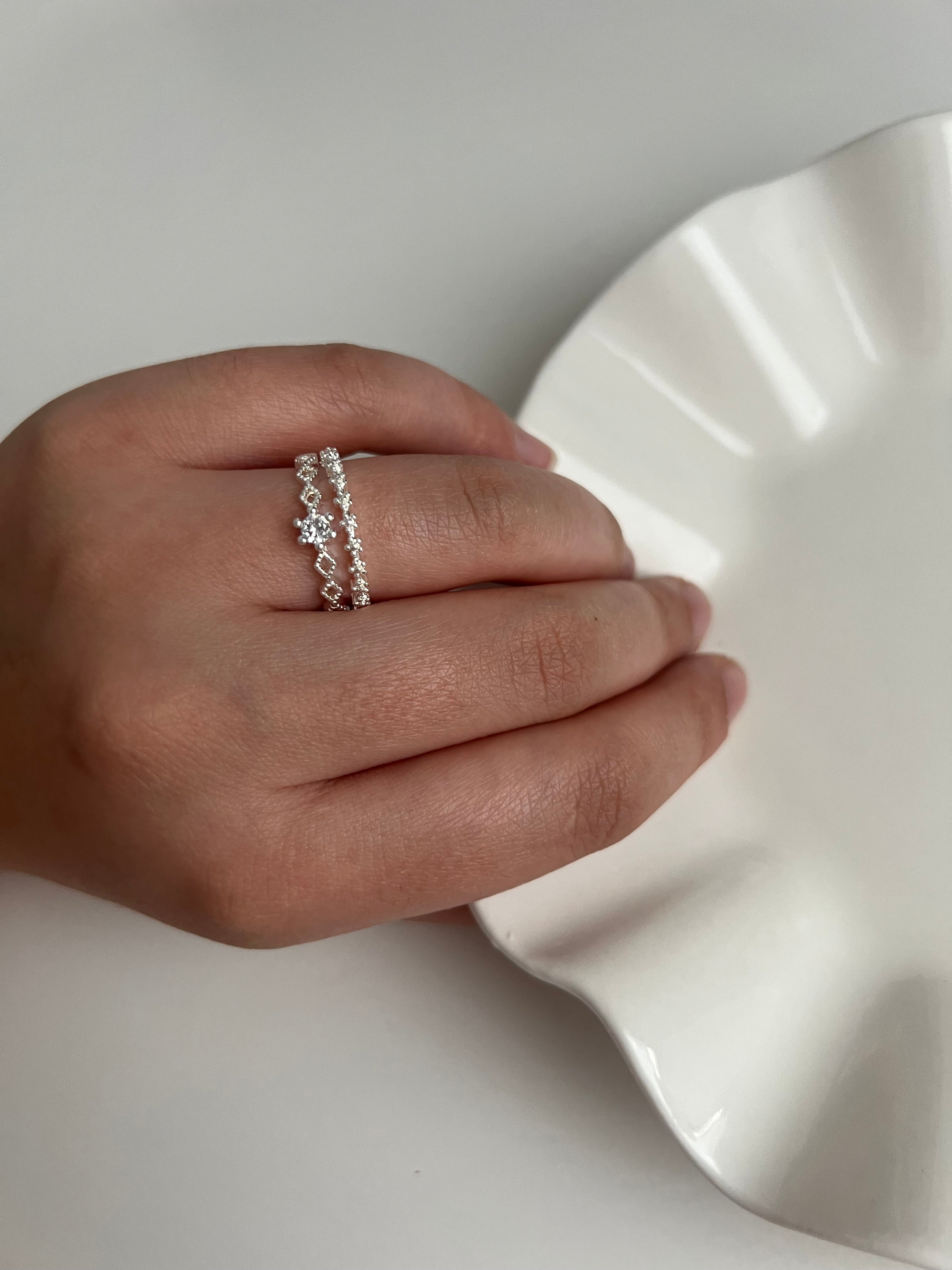Ring - Timeless Dazzle - 925 Sterling Silver