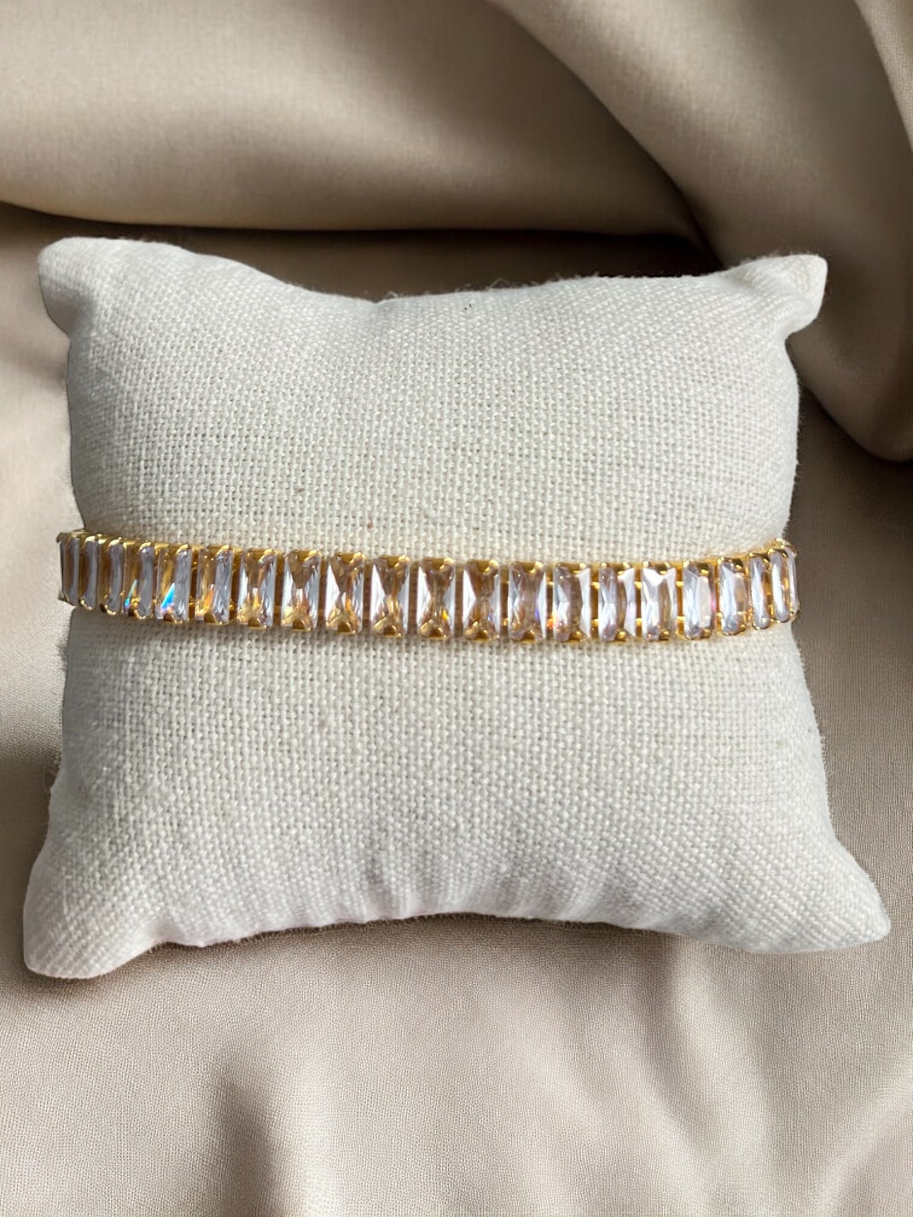 Bracelet - Tennis Gold
