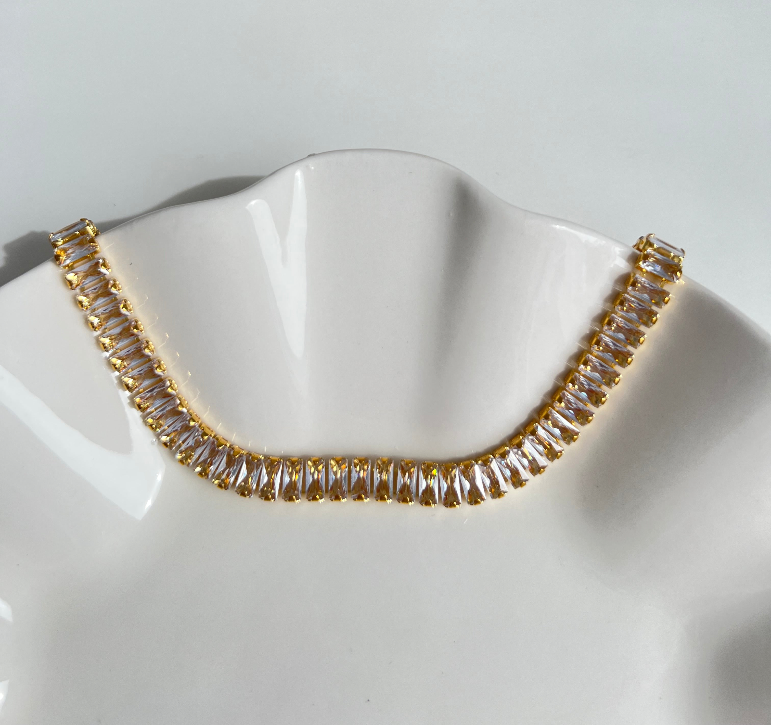 Bracelet - Tennis Gold