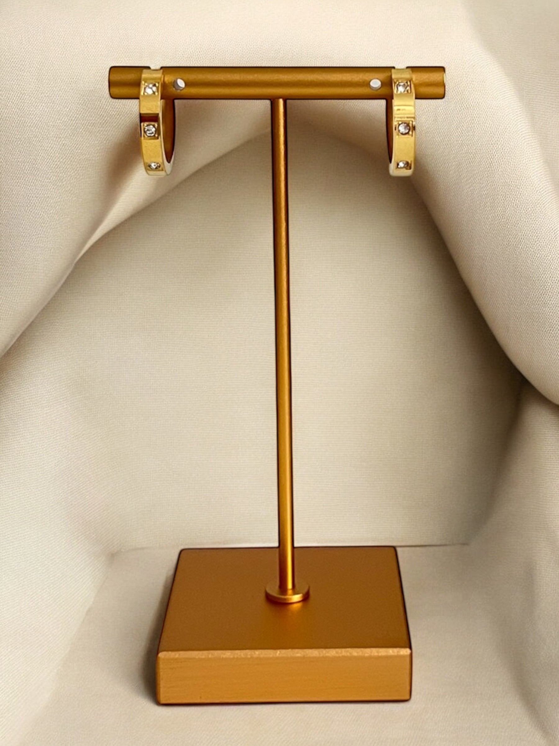 Earrings - Bella Hoops Gold