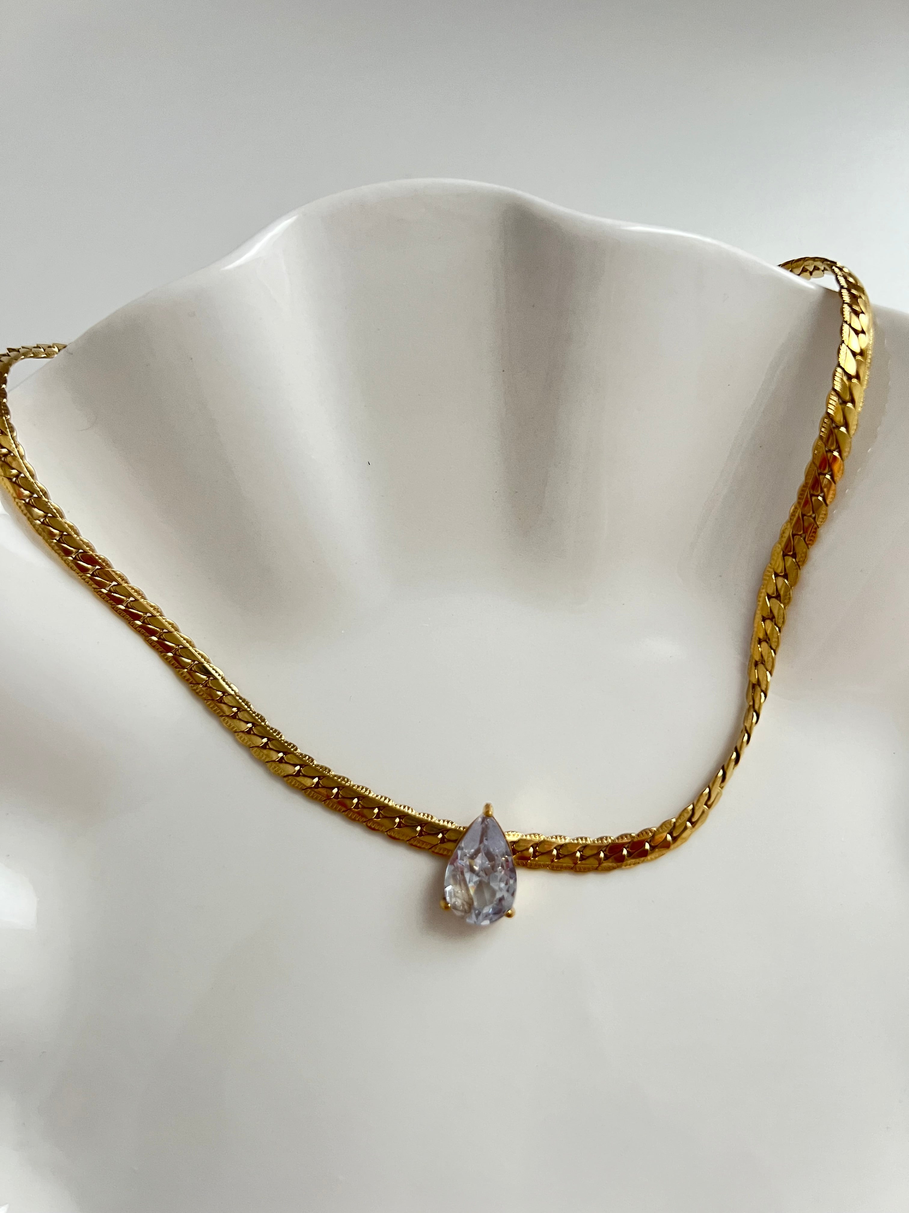 Necklace - Diamond Braid