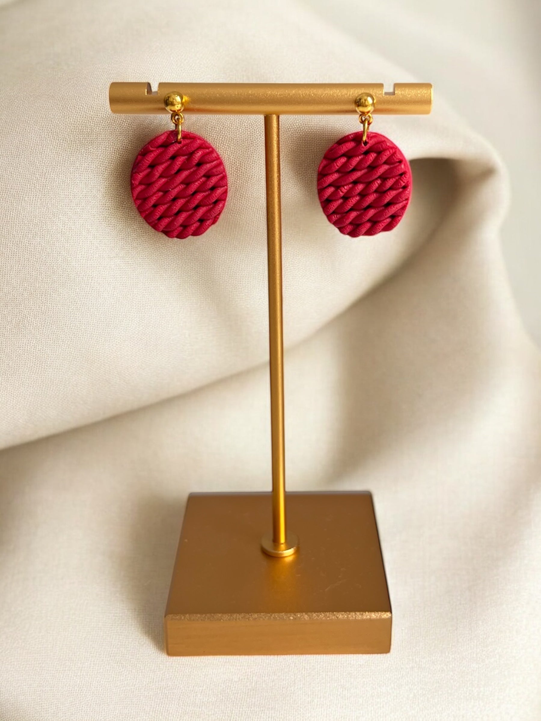 CC-Earrings - Twisty Dangle